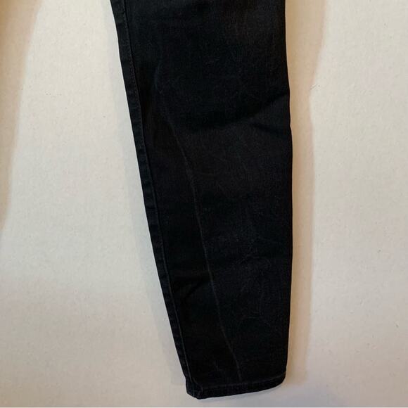 Gap Matte Black True Skinny Jeans SHORT - Picture 3 of 7